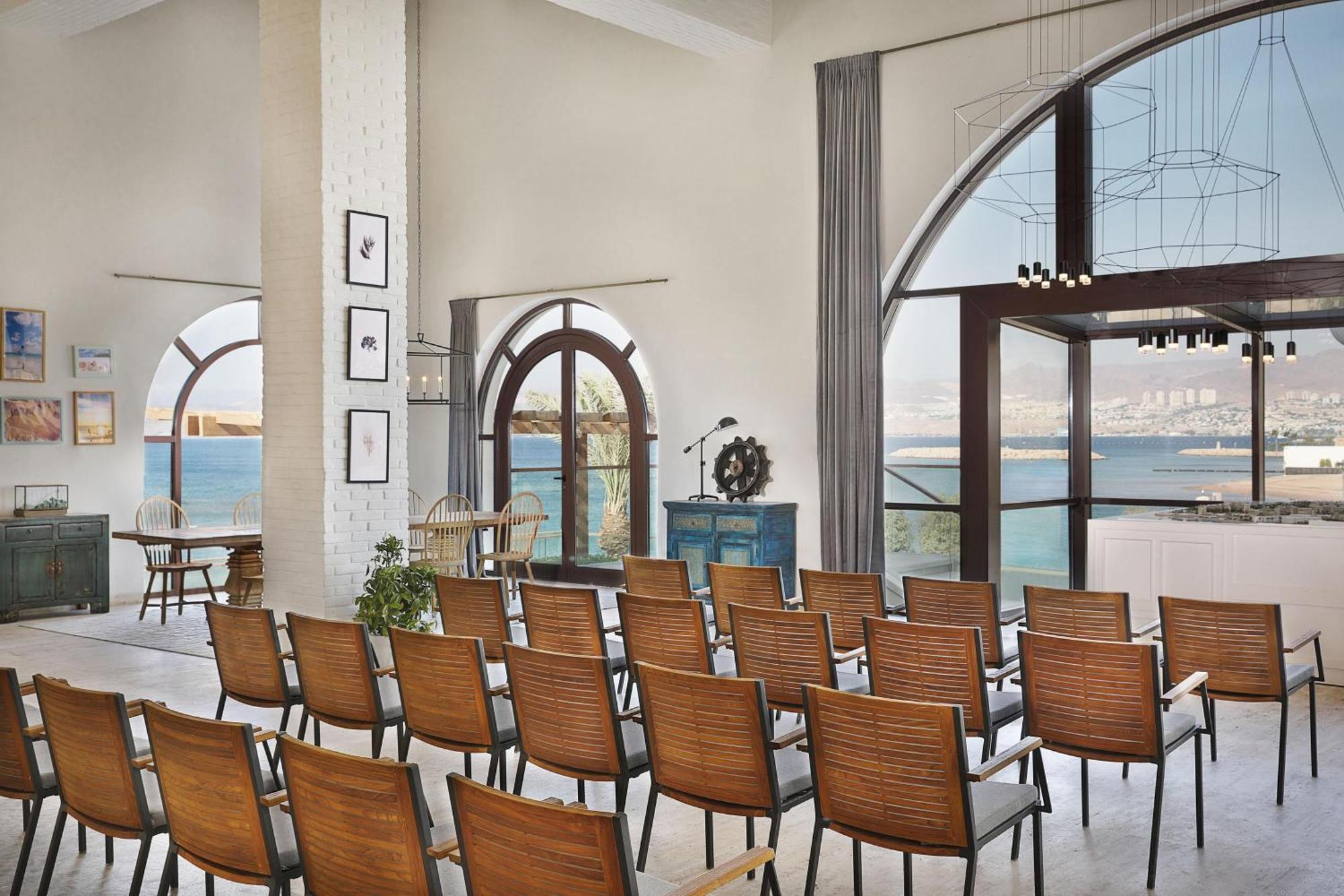 알 마나라, 어 럭셔리 컬렉션 호텔, 사라야 아카바 외부 사진 The Dead Sea Convention Center